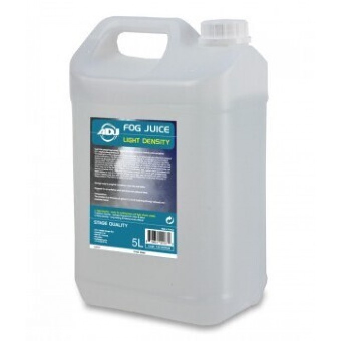 American DJ Fog juice 1 light 5л жидкость для генераторов дыма , легкая, канистра 5л ADJ SLT-4461